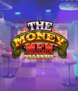 Experience the thrilling world of The Money Men Megaways slot by Pragmatic Play, showcasing a bold logo with sparkling stars on a stylish background. This image portrays the excitement and glamour of Megaways slots with its stunning ambiance and design. Great for gambling fans seeking Vegas-style excitement. 